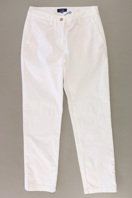 Gant Straight Jeans Gr. 34 weiß aus Baumwolle