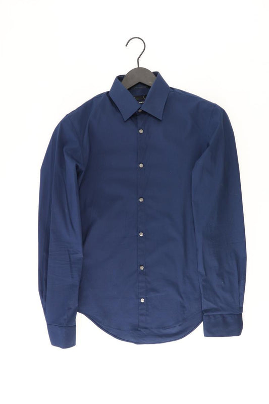 WE Fashion Langarmbluse Gr. S blau aus Baumwolle
