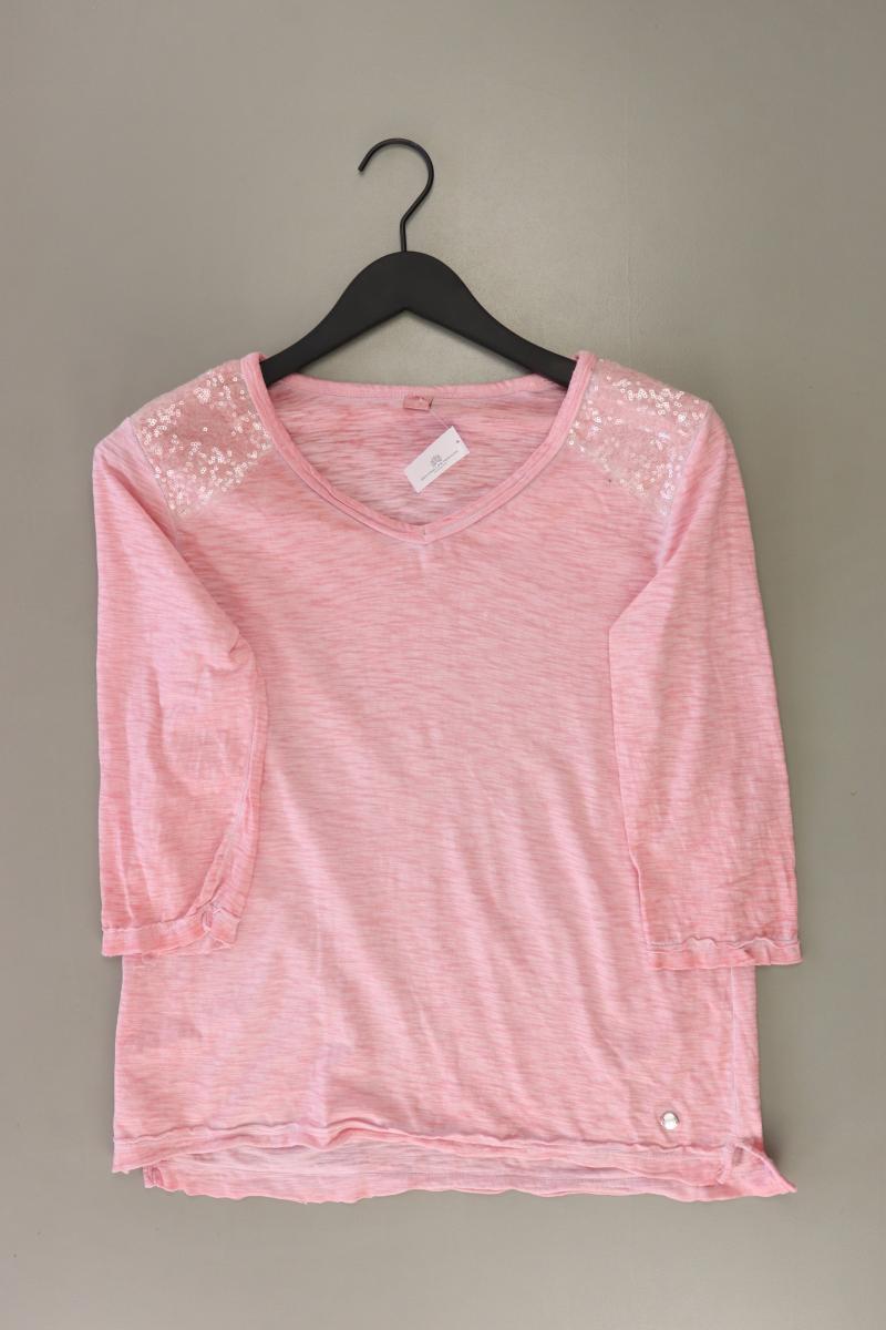 s.Oliver Regular Shirt Gr. 38 3/4 Ärmel mit Pailletten rosa