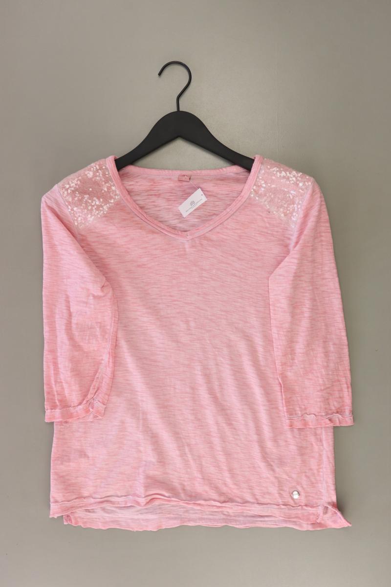 s.Oliver Regular Shirt Gr. 38 3/4 Ärmel mit Pailletten rosa