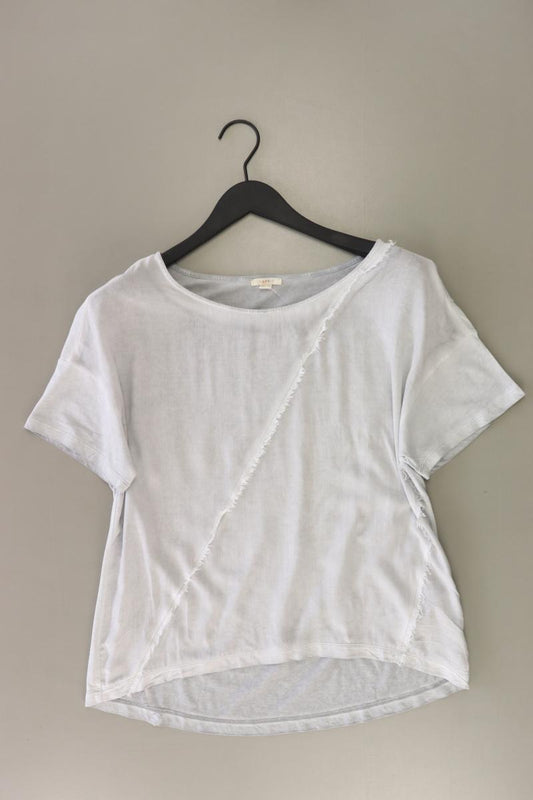 Esprit T-Shirt Gr. S neuwertig Kurzarm grau aus Viskose