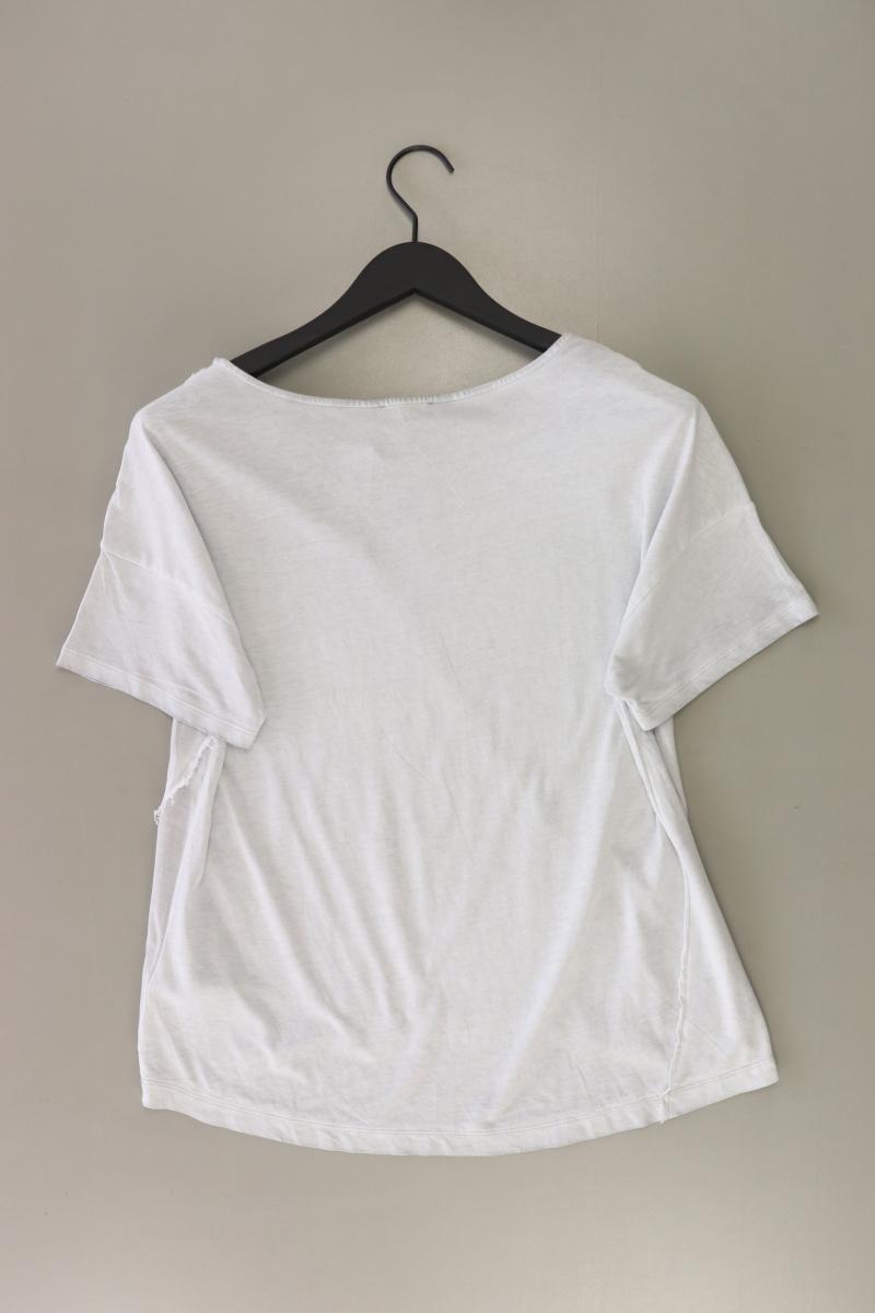 Esprit T-Shirt Gr. S neuwertig Kurzarm grau aus Viskose