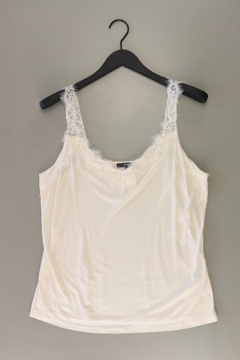 Esprit Spitzentop Gr. XL creme aus Viskose