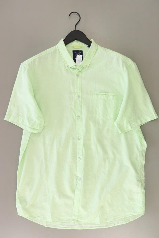 Lerros Kurzarmhemd für Herren Gr. XL grün aus Baumwolle