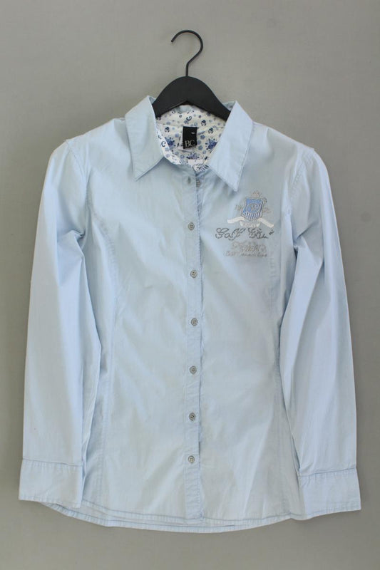 BC Best Connections Langarmbluse Gr. 46 blau aus Baumwolle