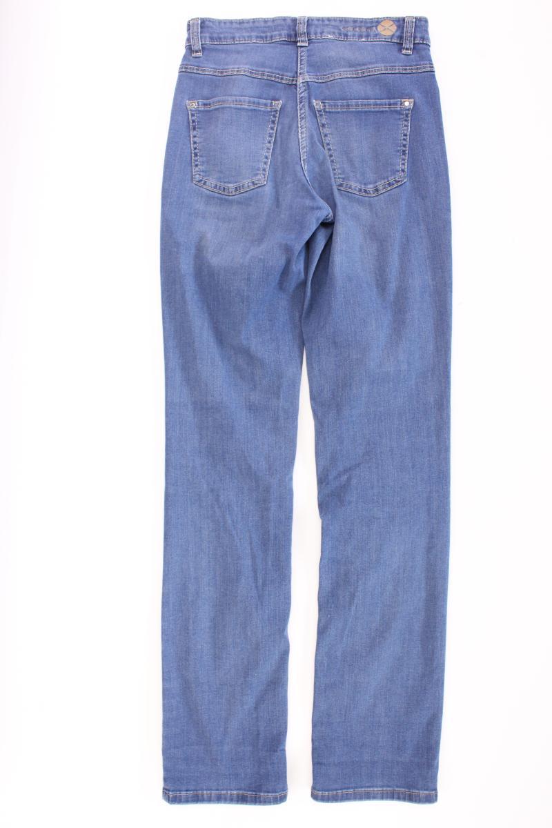 MAC Skinny Jeans Gr. 32/L32 blau aus Baumwolle