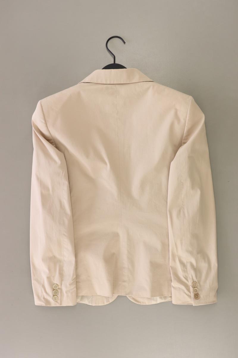 Sisley Slim Blazer Gr. IT 44 (M) creme aus Baumwolle