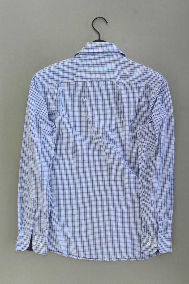 Royal Spencer Karohemd für Herren Gr. Hemdgröße 39/40 kariert Langarm blau