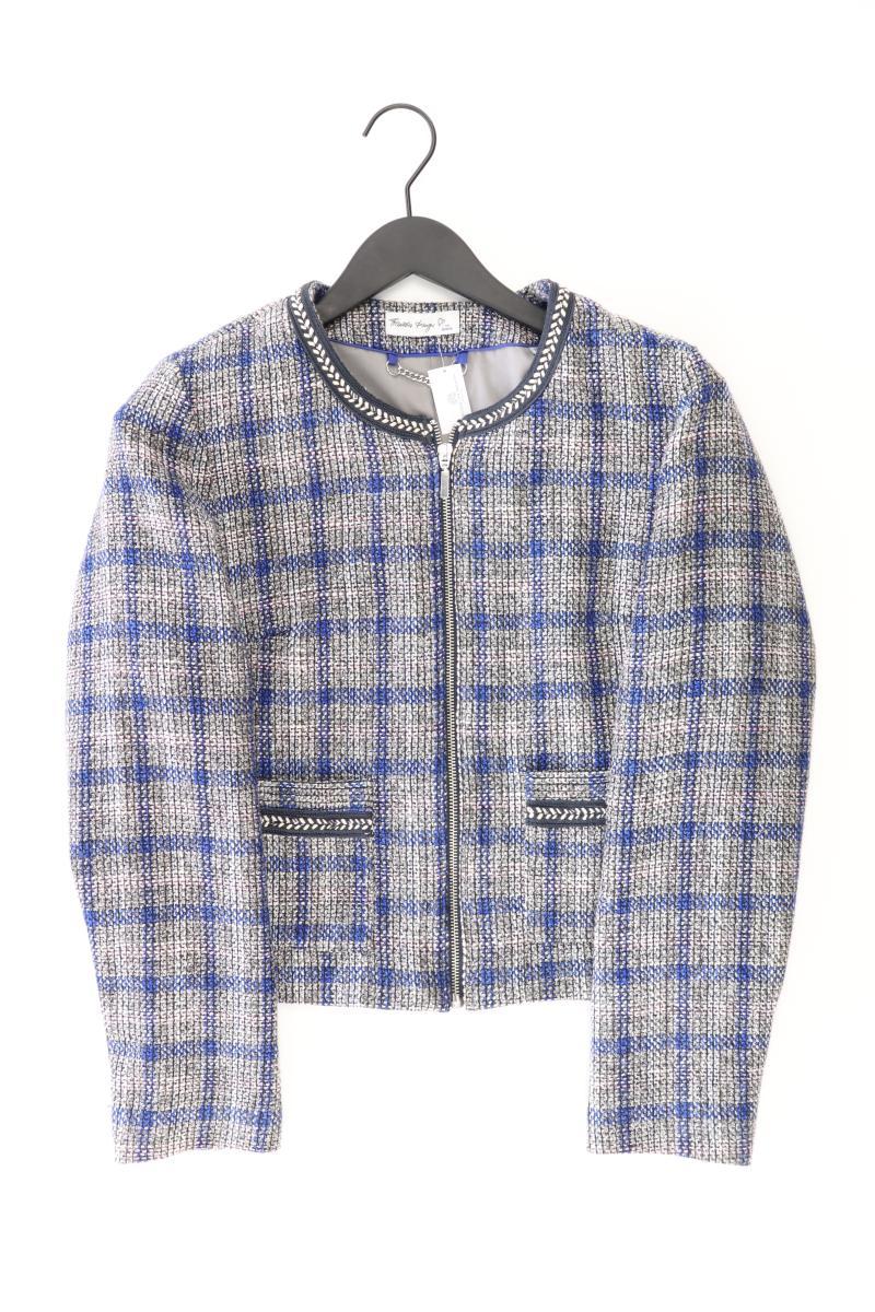 Bonita Strickjacke Gr. 38 Langarm blau aus Polyacryl