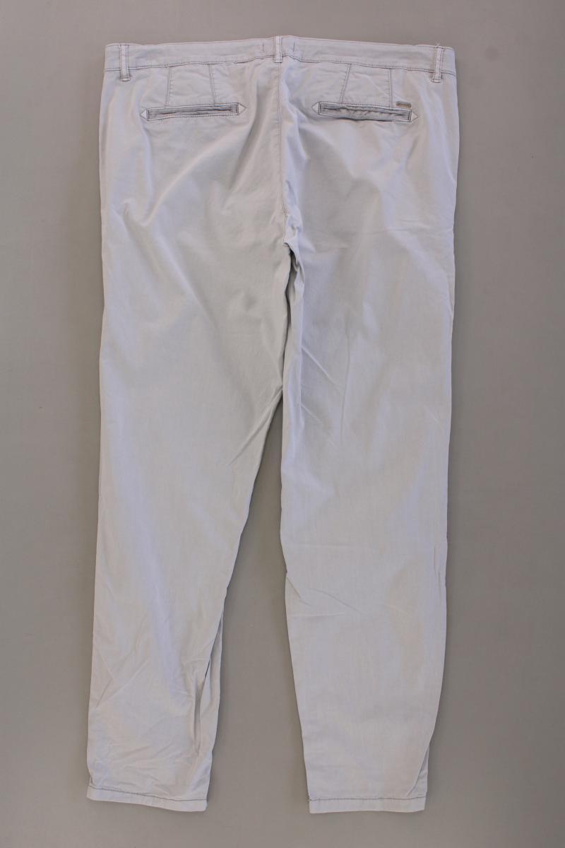 Esprit Chinohose für Herren Gr. 42 grau aus Baumwolle