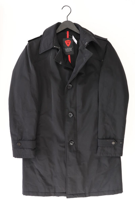 Strellson Regular Mantel für Herren Gr. 48 schwarz aus Polyester