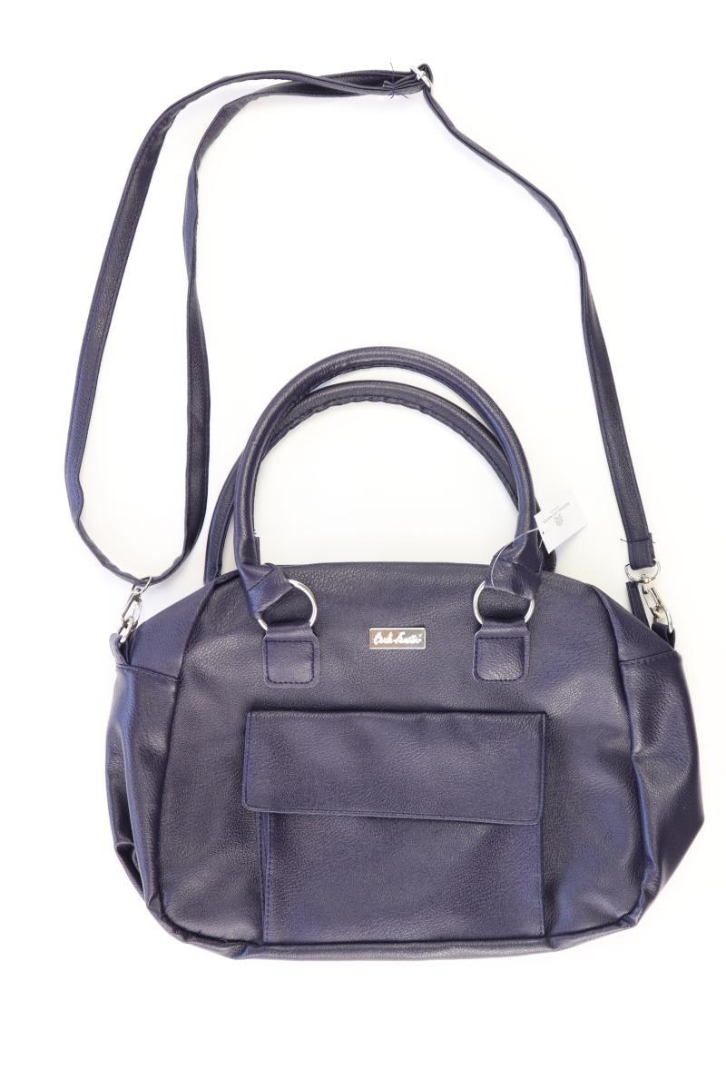 Henkeltasche blau aus Polyurethan