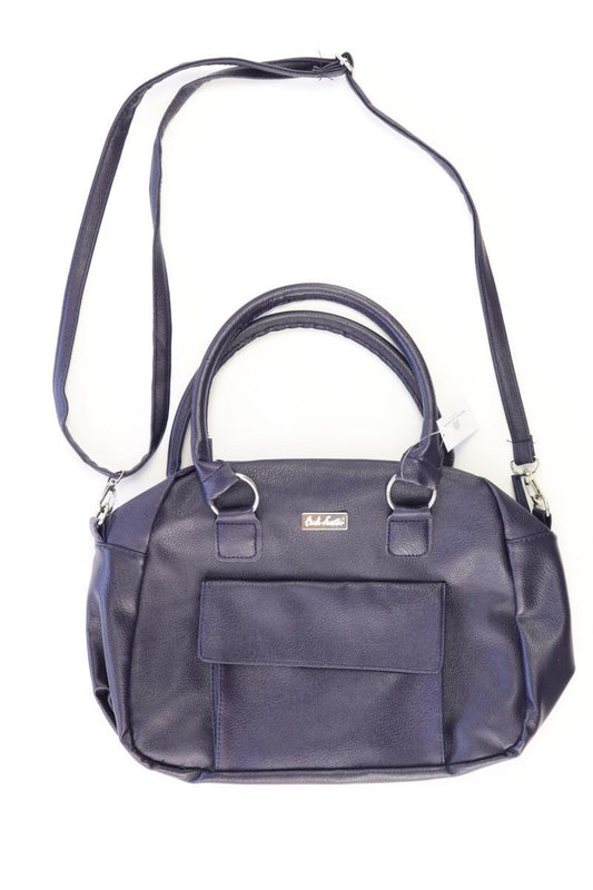 Henkeltasche blau aus Polyurethan