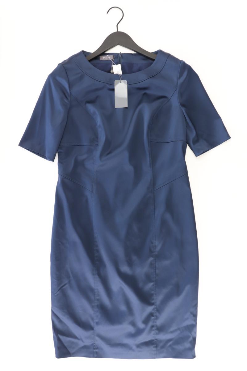 Basler Abendkleid Gr. 38 neu mit Etikett Kurzarm blau aus Polyester