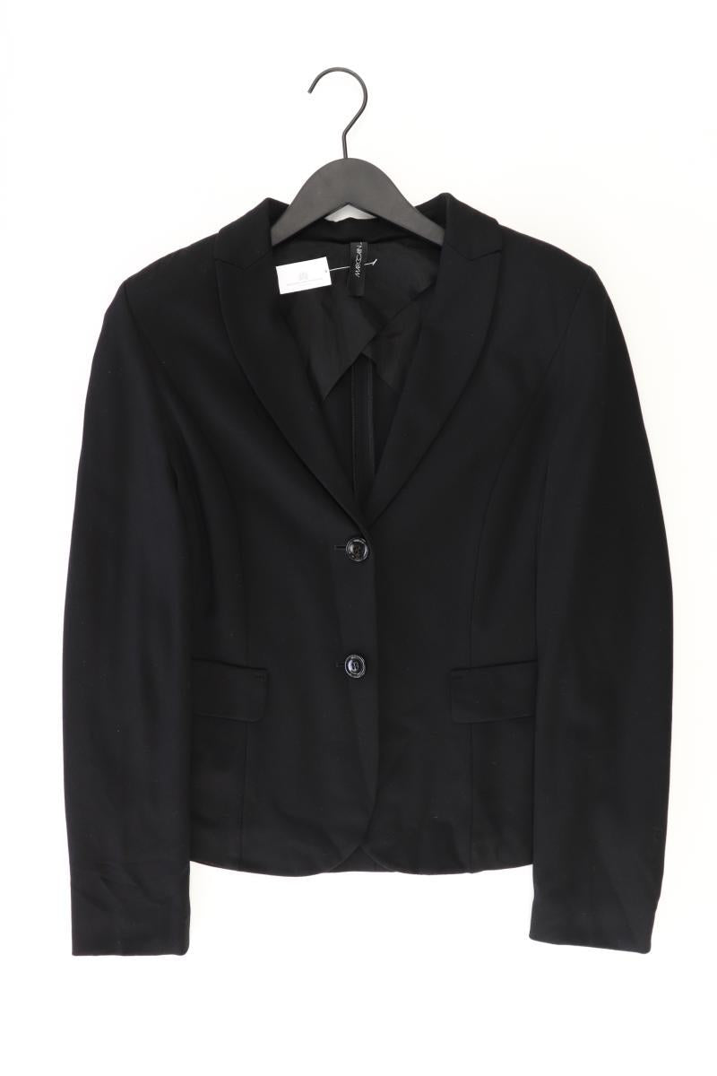 Marc Cain Regular Blazer Gr. 42 schwarz aus Viskose