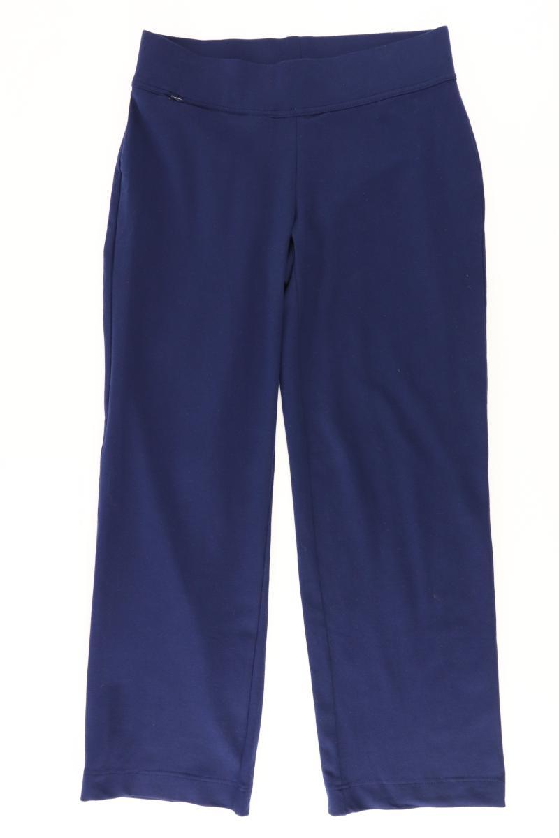 Lands' End Jogginghose Gr. S blau aus Baumwolle