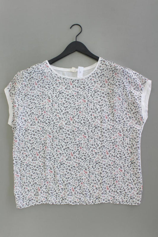 Esprit Printshirt Gr. XXL mit Blumenmuster Kurzarm weiß