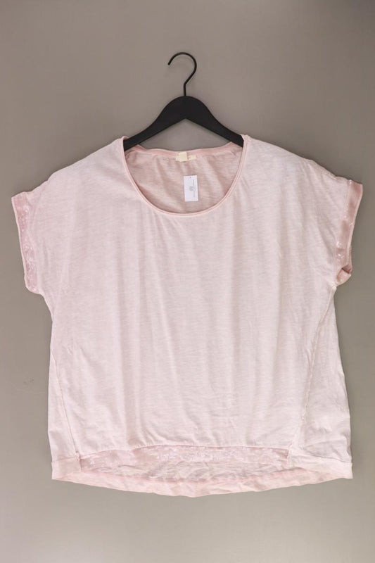 Esprit T-Shirt Gr. XXL Kurzarm rosa aus Baumwolle