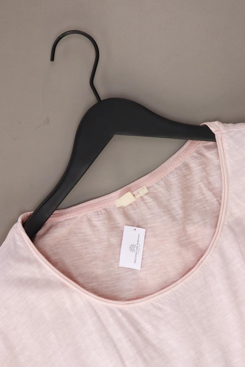 Esprit T-Shirt Gr. XXL Kurzarm rosa aus Baumwolle