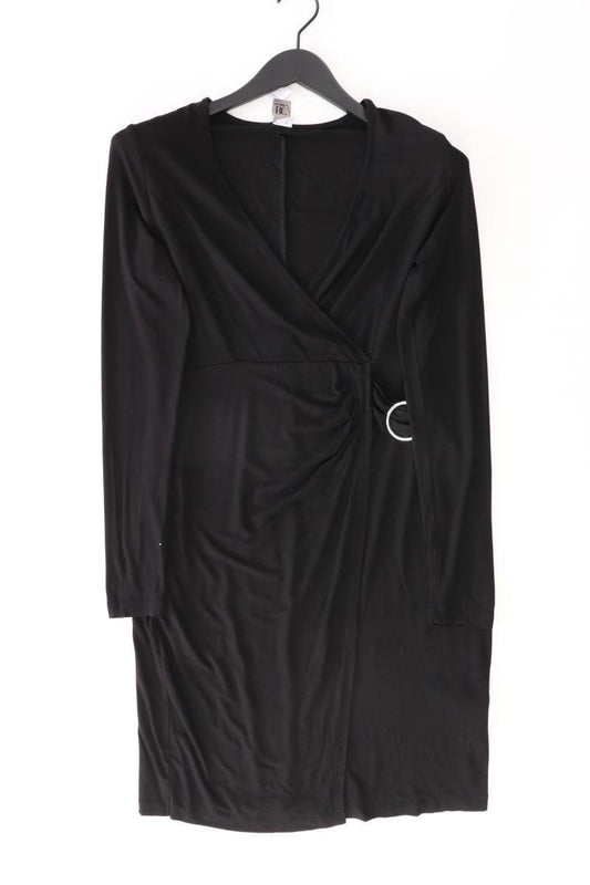 Best Connections Jerseykleid Gr. 38 Langarm schwarz aus Viskose