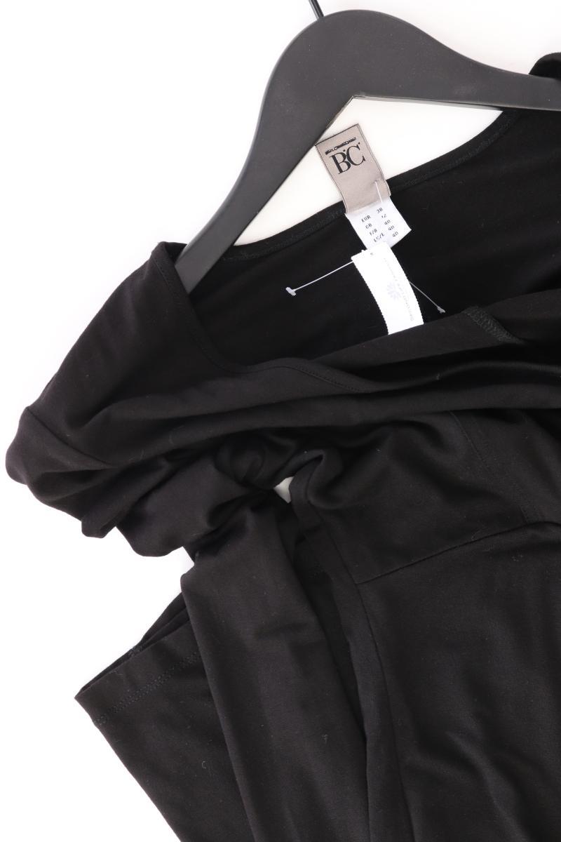 Best Connections Jerseykleid Gr. 38 Langarm schwarz aus Viskose