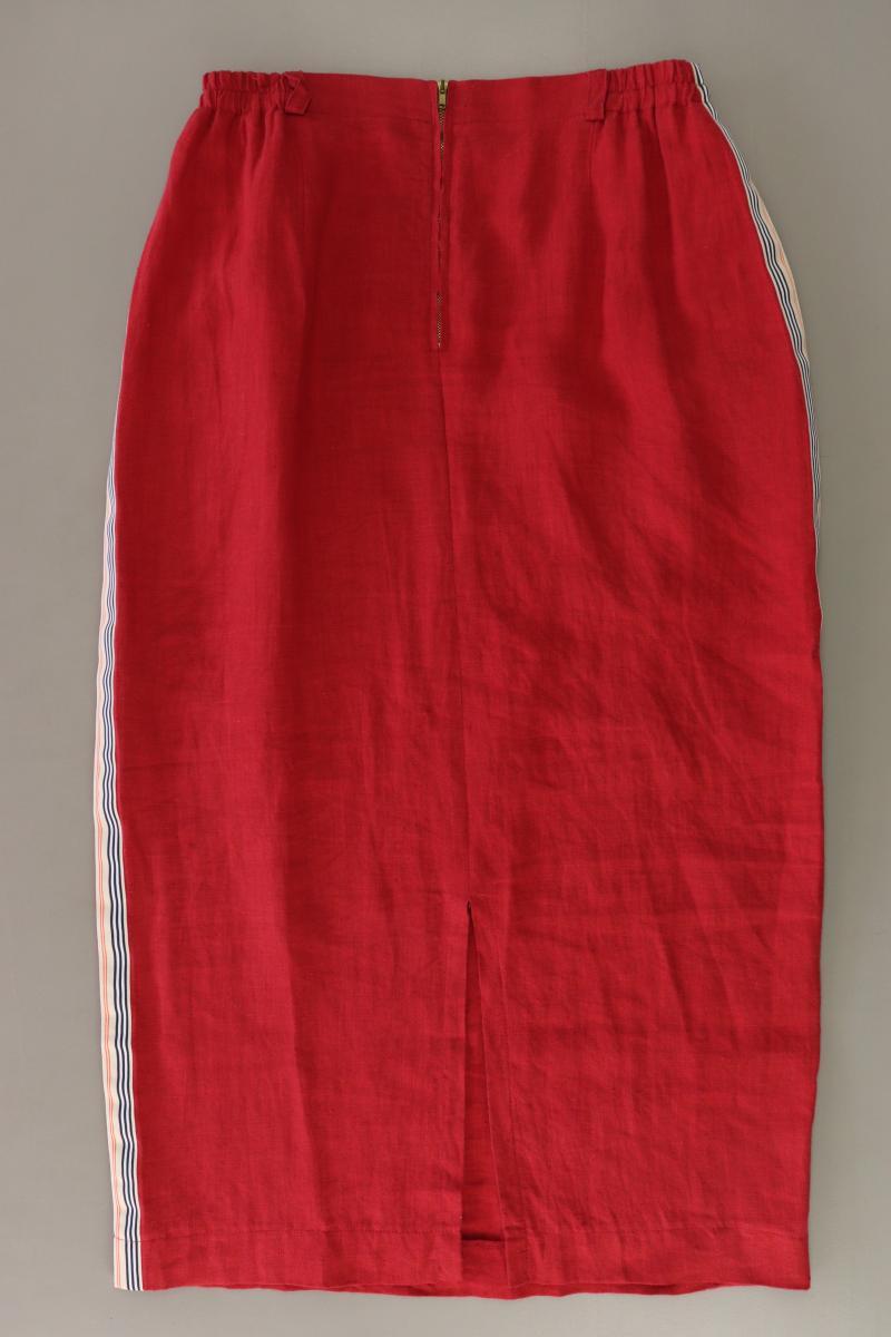 Naturfashion Maxirock Gr. 36 rot aus Baumwolle