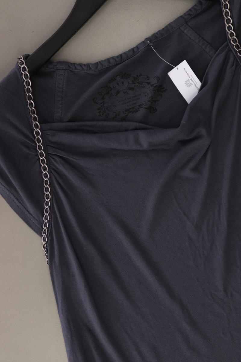 edc by Esprit Jerseykleid Gr. M Kurzarm grau