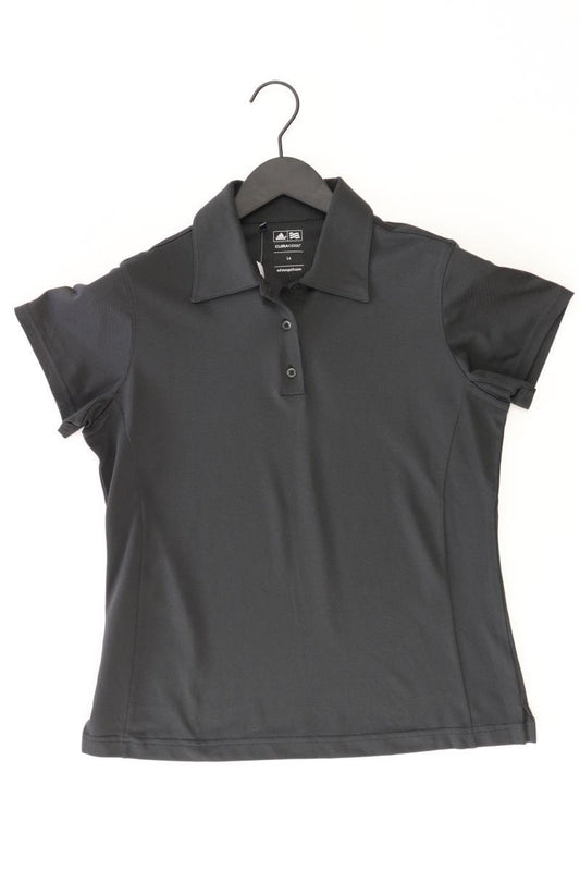 Adidas Sportshirt Gr. UK 14 (M) Kurzarm grau aus Polyester