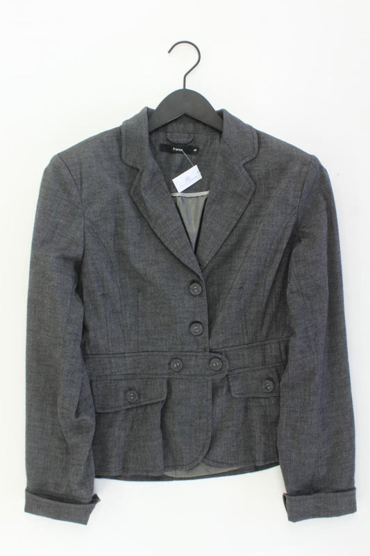 Fransa Regular Blazer Gr. 40 grau aus Baumwolle