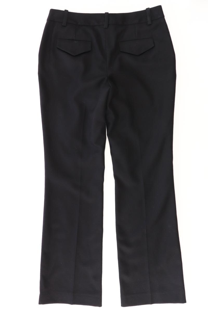 Boden Anzughose Gr. UK 12 (M) schwarz aus Wolle