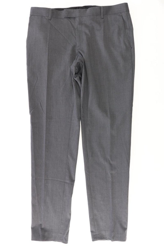 Finshley&Harding Anzughose für Herren Gr. Langgröße 102 grau aus Polyester