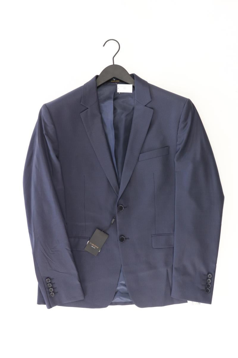 CARLIONE Wollsakko für Herren Gr. 50 blau