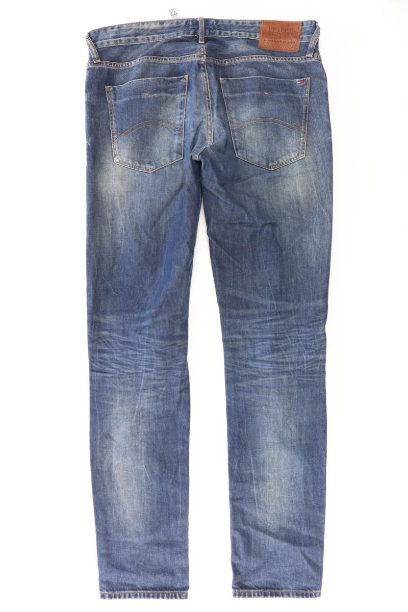 Tommy Hilfiger Straight Jeans für Herren Gr. W33/L34 blau aus Baumwolle