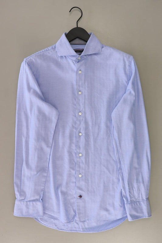 Tommy Hilfiger Langarmhemd für Herren Gr. Hemdgröße 41 blau aus Baumwolle