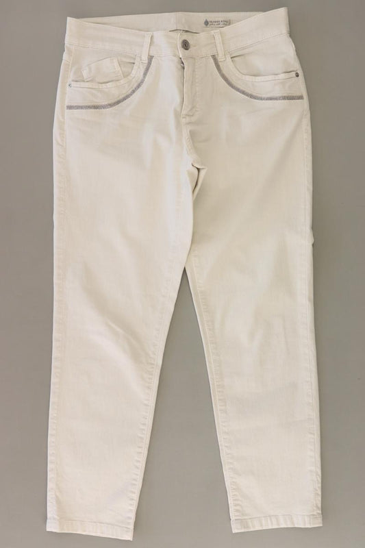 Angels Straight Jeans Gr. 36 neuwertig mit Glitzer creme aus Baumwolle