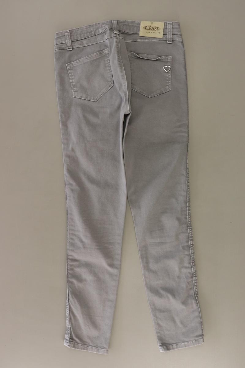 Please Skinny Jeans Gr. S grau aus Baumwolle