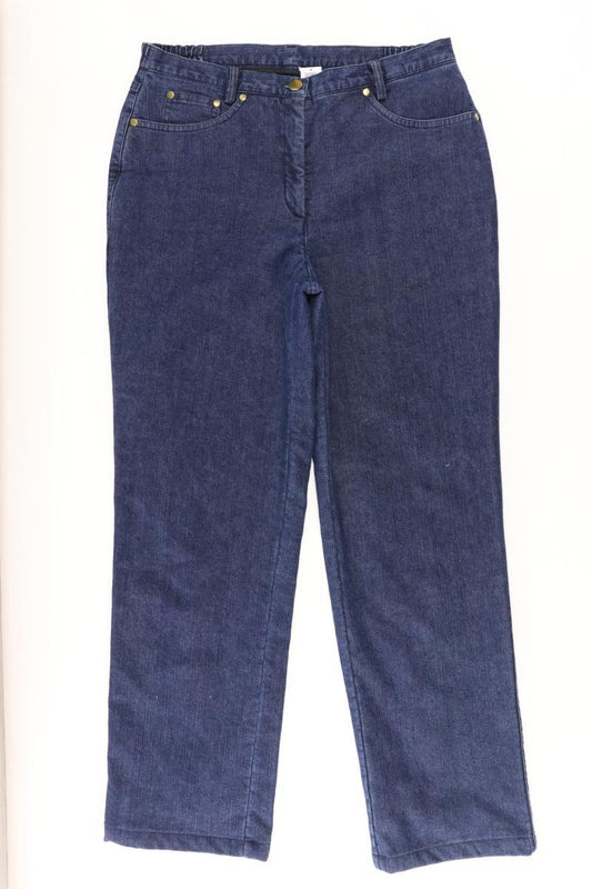 Walbusch Straight Jeans Gr. 38 blau aus Baumwolle