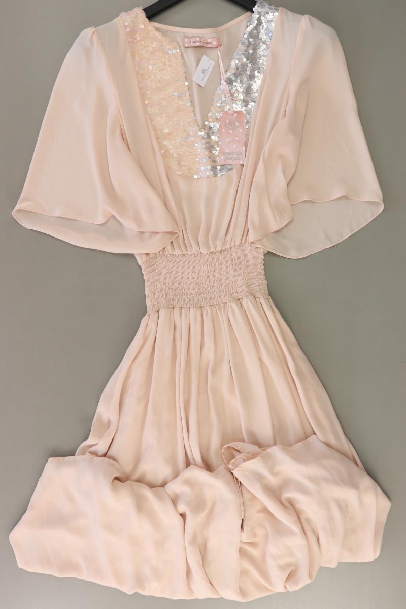 Traffic People Abendkleid Gr. M neu mit Etikett Weite Ärmel mit Pailletten rosa