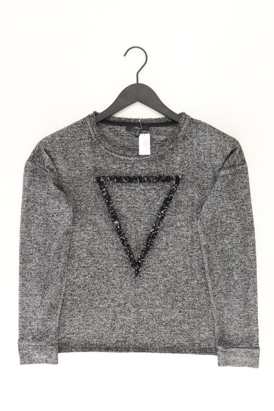 Mavi Longsleeve-Shirt Gr. S Langarm mit Pailletten grau