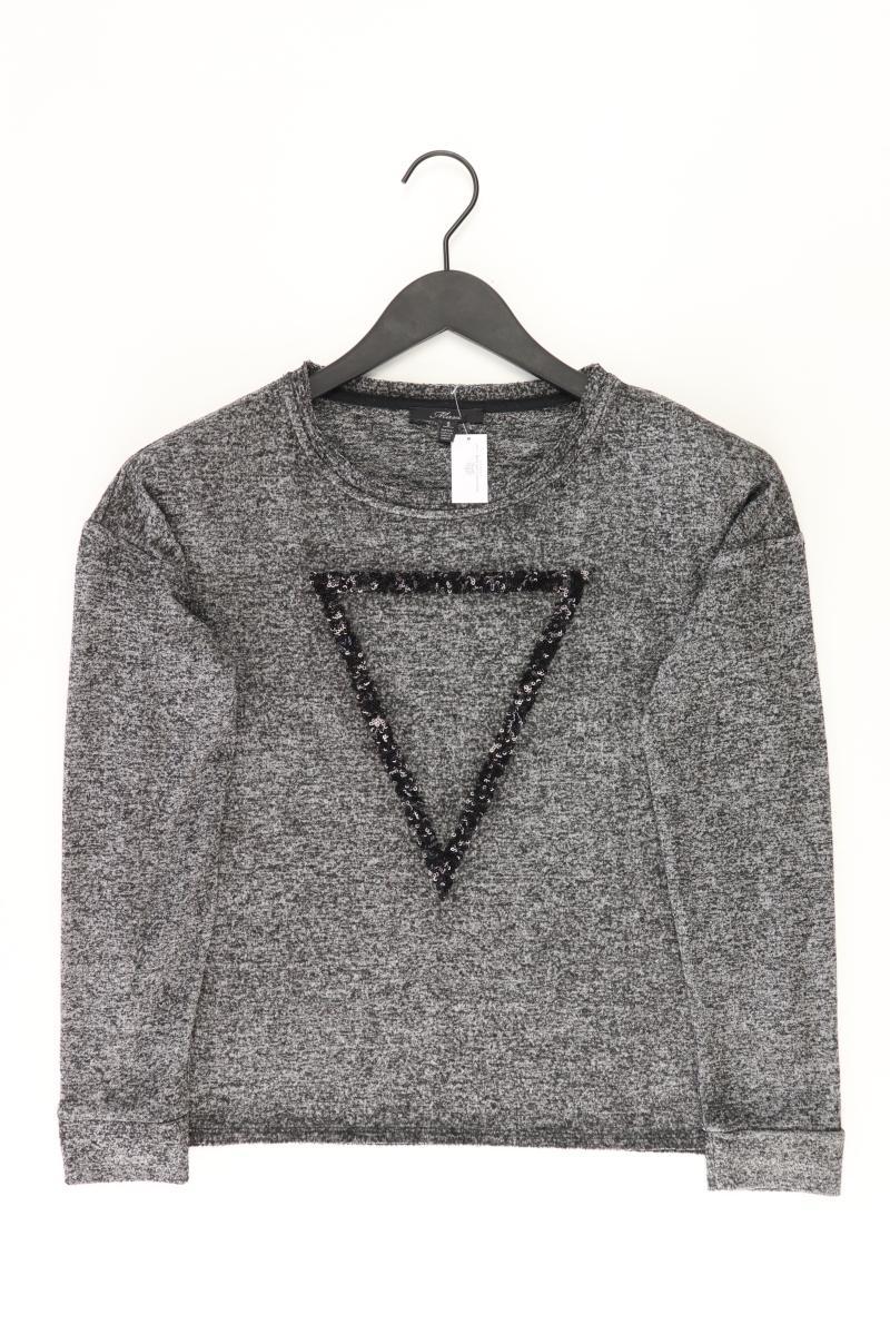 Mavi Longsleeve-Shirt Gr. S Langarm mit Pailletten grau