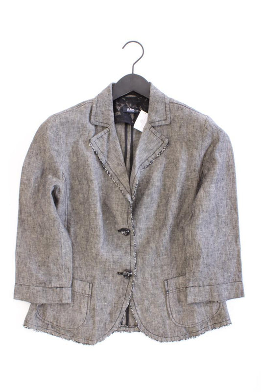 s.Oliver Selection Leinenblazer Gr. 38 grau