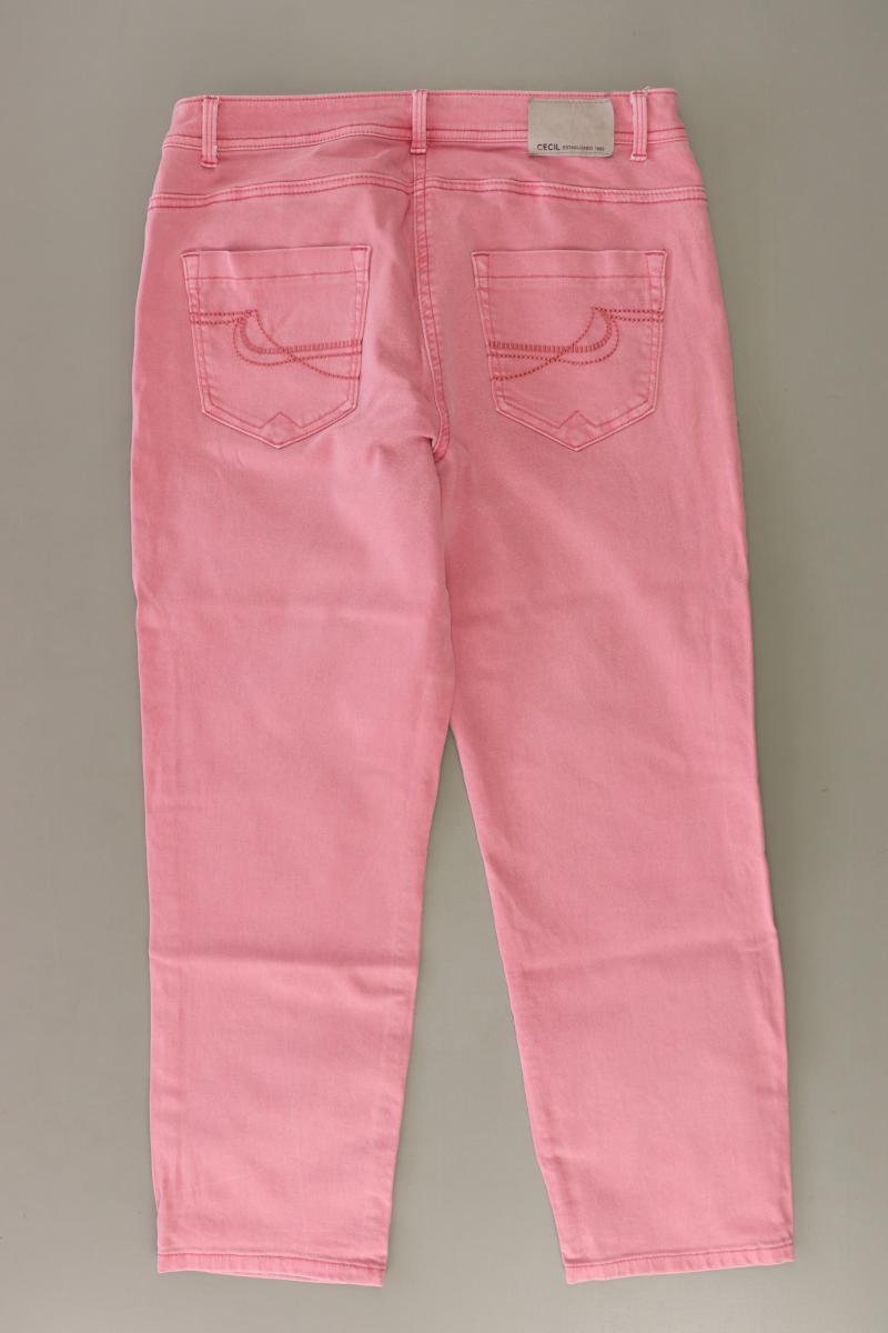 Cecil Straight Jeans Gr. W29 rosa aus Baumwolle