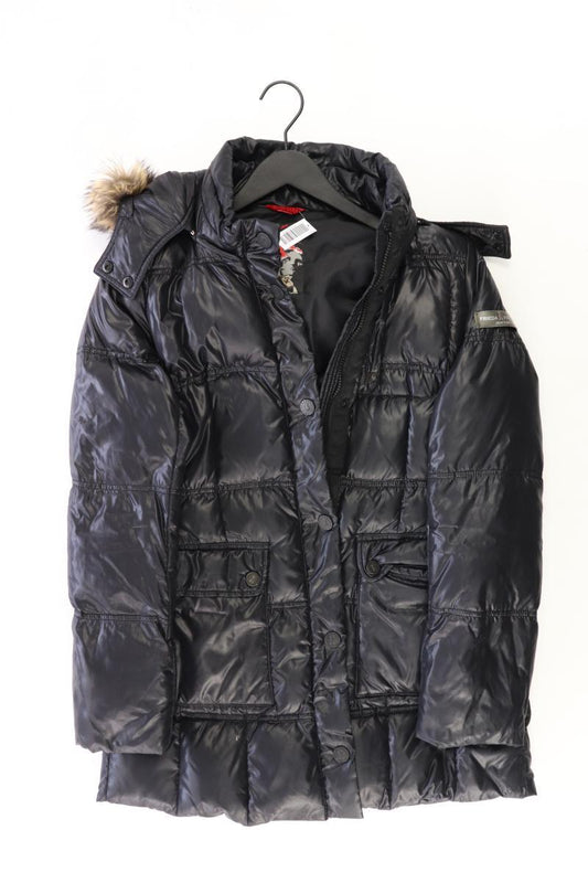 Frieda&Freddies Kapuzenmantel Gr. 36 schwarz aus Polyester