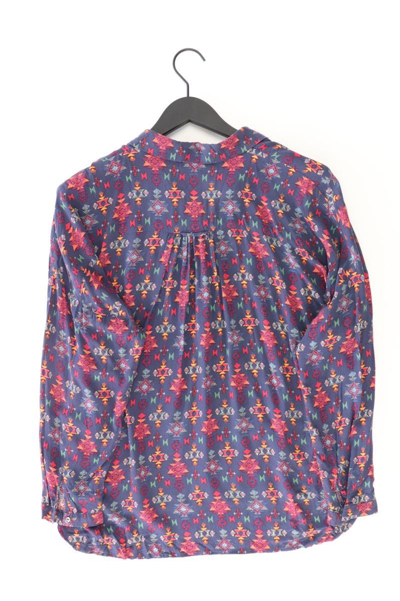 Esprit Langarmbluse Gr. M blau aus Baumwolle