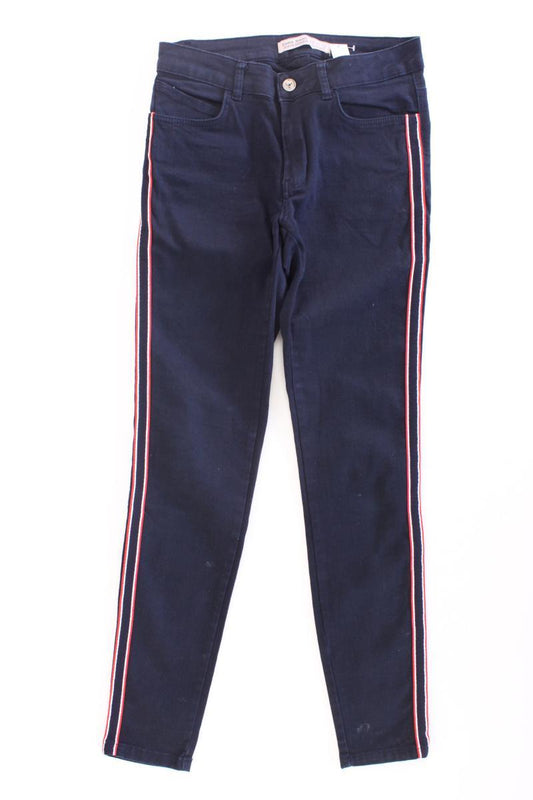 Zara Skinny Jeans Gr. 36 blau aus Baumwolle