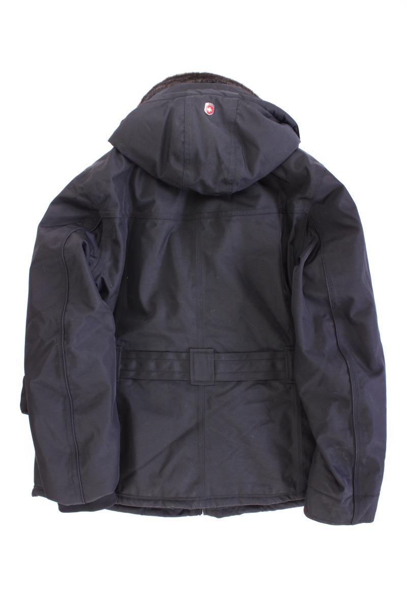 Wellensteyn Jacke Modell Zermatt Gr. XL mit Gürtel schwarz aus Polyester