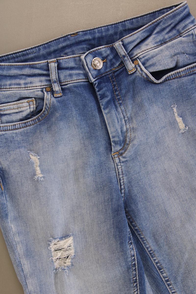 Only Skinny Jeans Gr. 34 blau aus Baumwolle