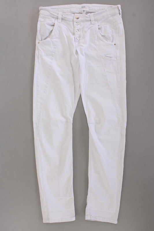 MAC Skinny Jeans Gr. XS weiß aus Baumwolle