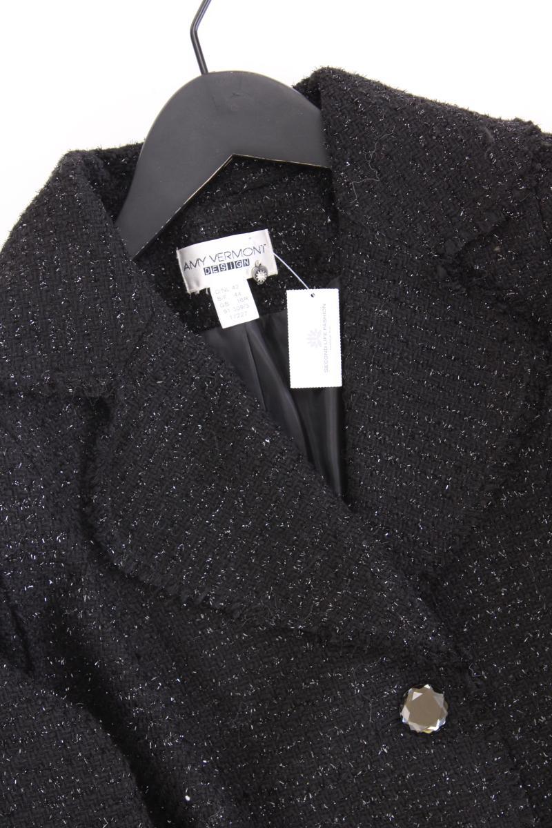 Amy Vermont Regular Jacke Gr. 42 schwarz aus Polyester