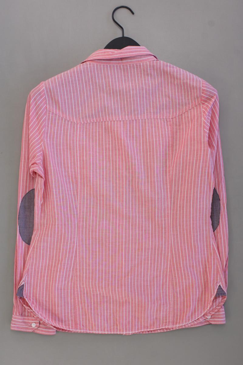Zara Langarmbluse Gr. L gestreift rosa